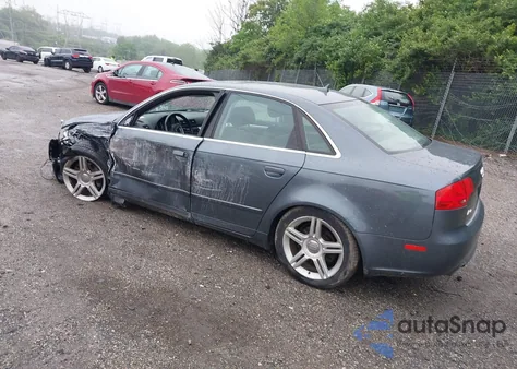 2008 Audi A4 2.0T/2.0T Special Edition from USA, damaged, VIN WAUDF78E28A014915